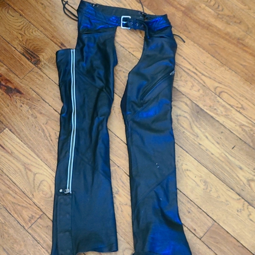 Women's Harley Leather Chaps